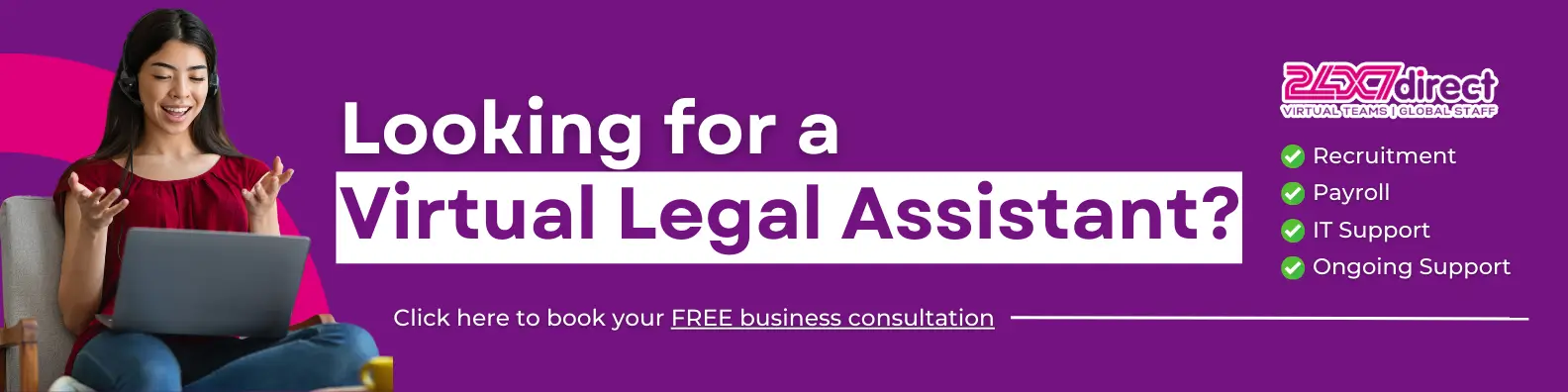 Blog Banner Virtual Legal Assistant