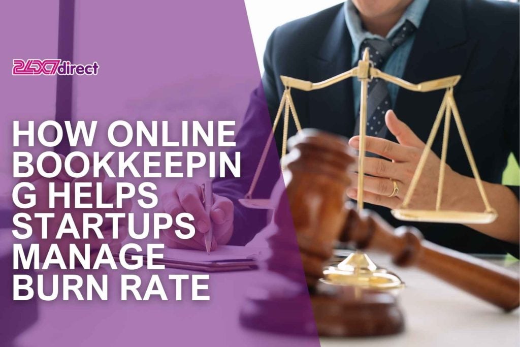 How Online Bookkeeping Helps Startups Manage Burn Rate