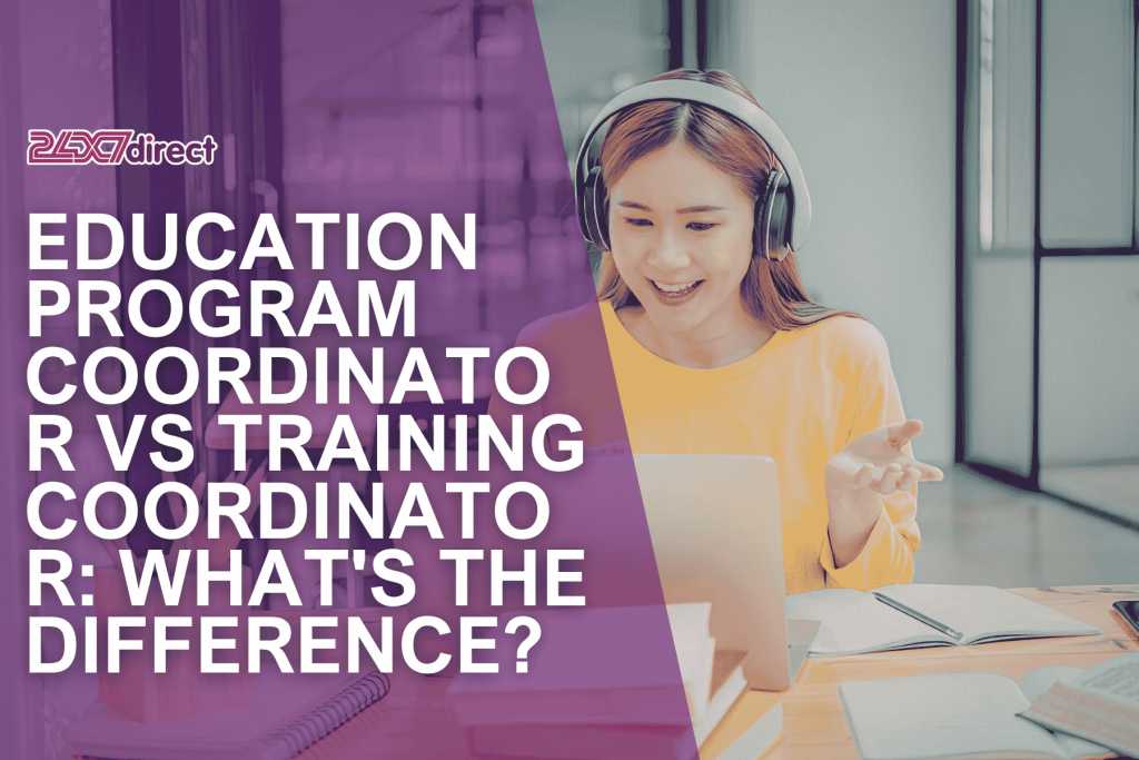 Education Program Coordinator vs Training Coordinator What's the Difference