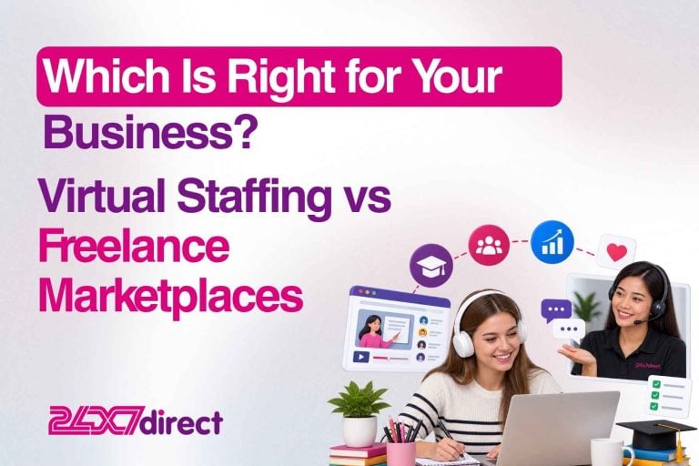 Virtual Staffing vs Freelance Marketplaces