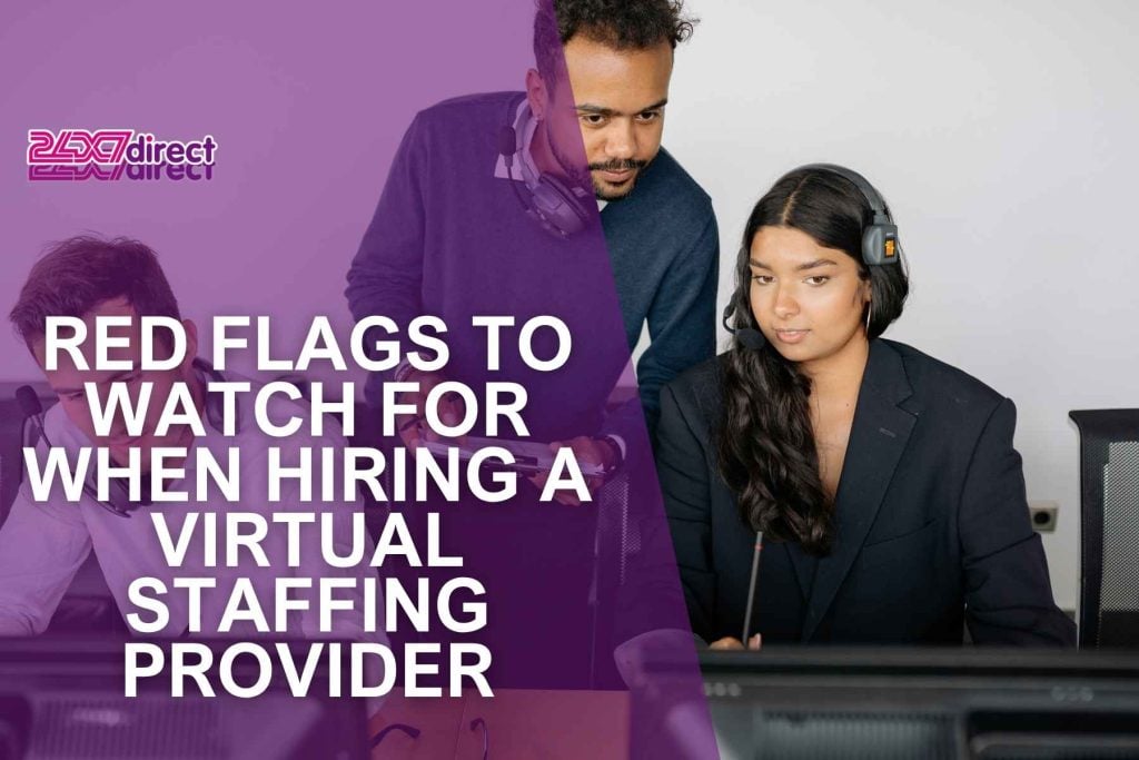 virtual staffing agency red flags